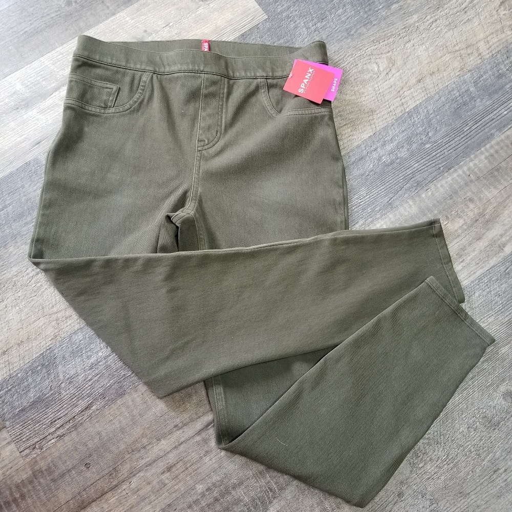 Spanx jean-ish leggings